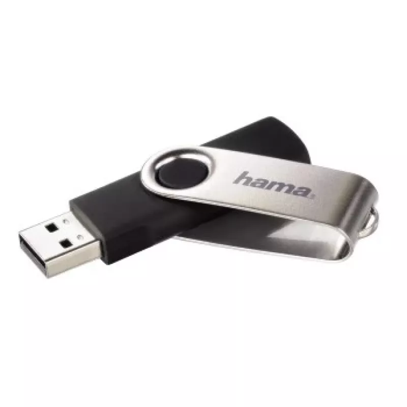 Hama Rotate USB 2.0 32 GB USB flash disk USB Type-A čierna