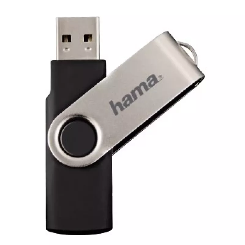 Hama Rotate USB 2.0 32 GB USB flash disk USB Type-A čierna