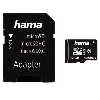 Hama 32 GB UHS-I Class 10 microSDHC flash pamäťová karta