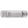 Hama C-Laeta USB pamäťový kľúč 64 GB USB Type-A / USB Type-C 3.2 Gen 1 (3.1 Gen 1) strieborný