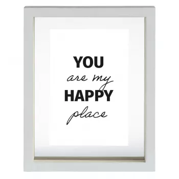 Hama Happy Single rám na fotografie biela