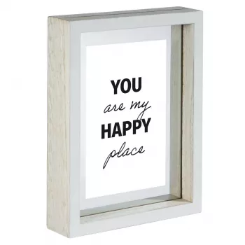 Hama Happy Single rám na fotografie biela