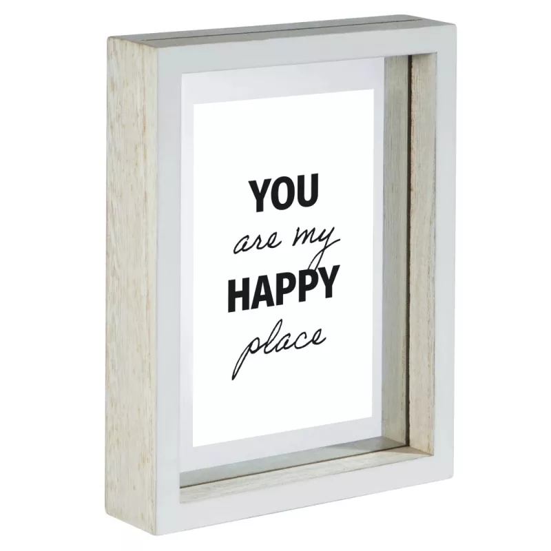 Hama Happy Single rám na fotografie biely