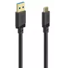 Hama 00202006 USB kábel USB 3.2 Gen 1 (3.1 Gen 1) 1,5 m USB A USB C 5 Gbit/s čierny