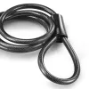Hama 00178159 bicyklový zámok čierny 1200 mm káblový zámok