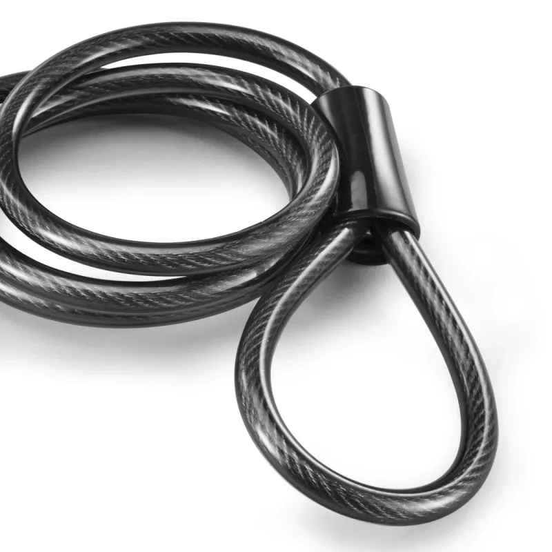 Hama 00178159 bicyklový zámok čierny 1200 mm káblový zámok