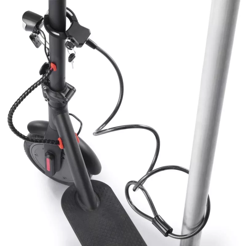 Hama 00178159 bicyklový zámok čierny 1200 mm káblový zámok