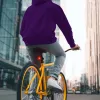 Hama 00185838 LED súprava svetiel na bicykel, predné a zadné, batérie, StVZO