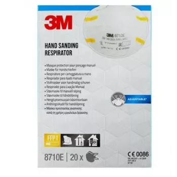 3M 8710PRO20 protiprachová maska 20 kusov miskovitá FFP1