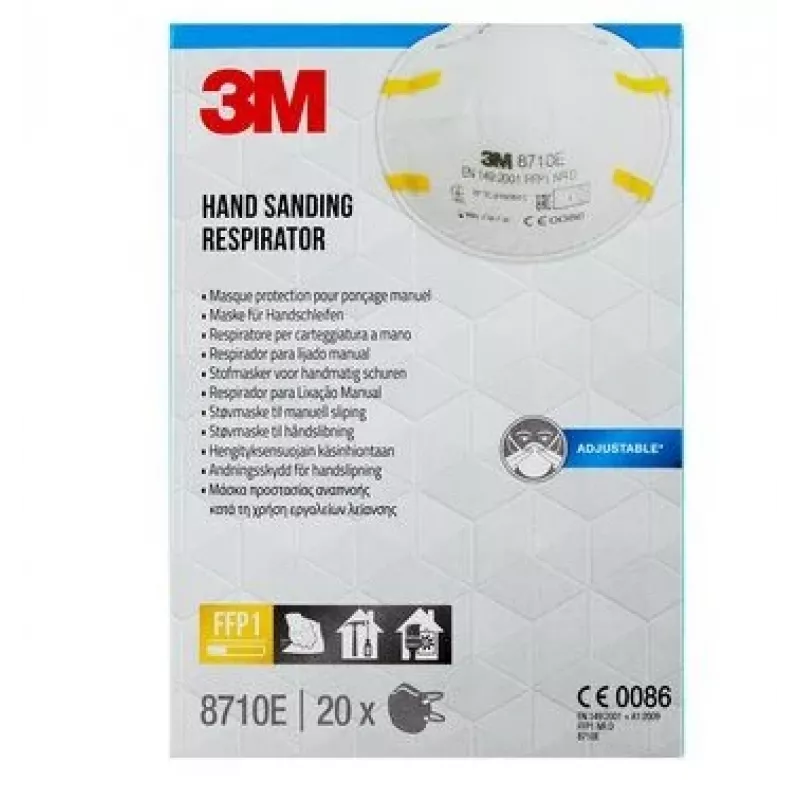 3M 8710PRO20 protiprachová maska 20 kusov miskovitá FFP1