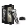 Braun Series 9 9325s elektrický holiaci strojček najnovšej generácie, nabíjacia stanica, látkové puzdro, grafitová