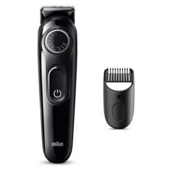 Braun BeardTrimmer 3 Beard Trm 3 BT3400, umývateľný, batéria, čierna