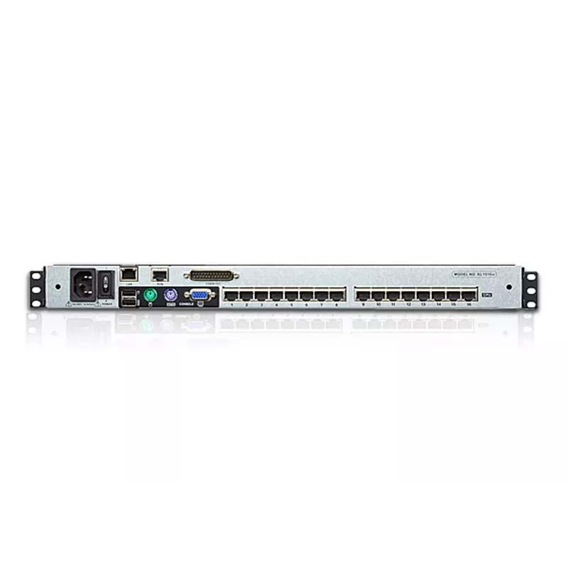 ATEN KL1516Ai KVM prepínač racková montáž čierny