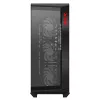 XPG BATTLECRUISER II ST Mid-Tower čierna, Midi Tower, PC, čierna, ATX, EATX, micro ATX, Mini-ITX, nehrdzavejúca oceľ, Gaming