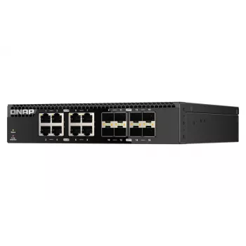 QNAP QSW-3216R-8S8T sieťový switch Unmanaged L2 10G Ethernet (100/1000/10000) čierny