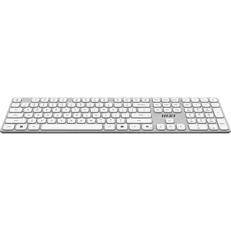 MSI FORGE K210 W COMBO WHITE US klávesnica myš v balení Home/Office USB QWERTY US English