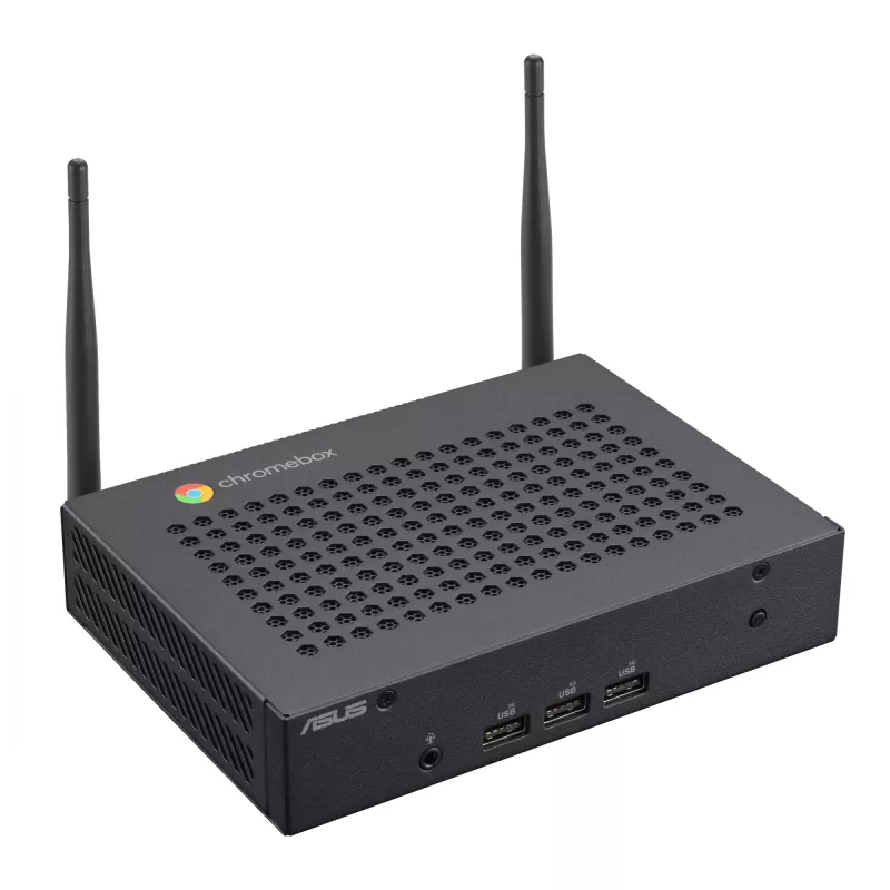 ASUS Chromebox CF40-BC012UN Intel® Celeron® N N4500 8 GB LPDDR4x-SDRAM 64 GB eMMC ChromeOS Mini PC čierny
