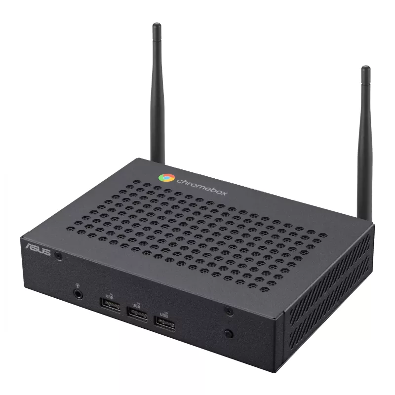 ASUS Chromebox CF40-BC012UN Intel® Celeron® N N4500 8 GB LPDDR4x-SDRAM 64 GB eMMC ChromeOS Mini PC čierny