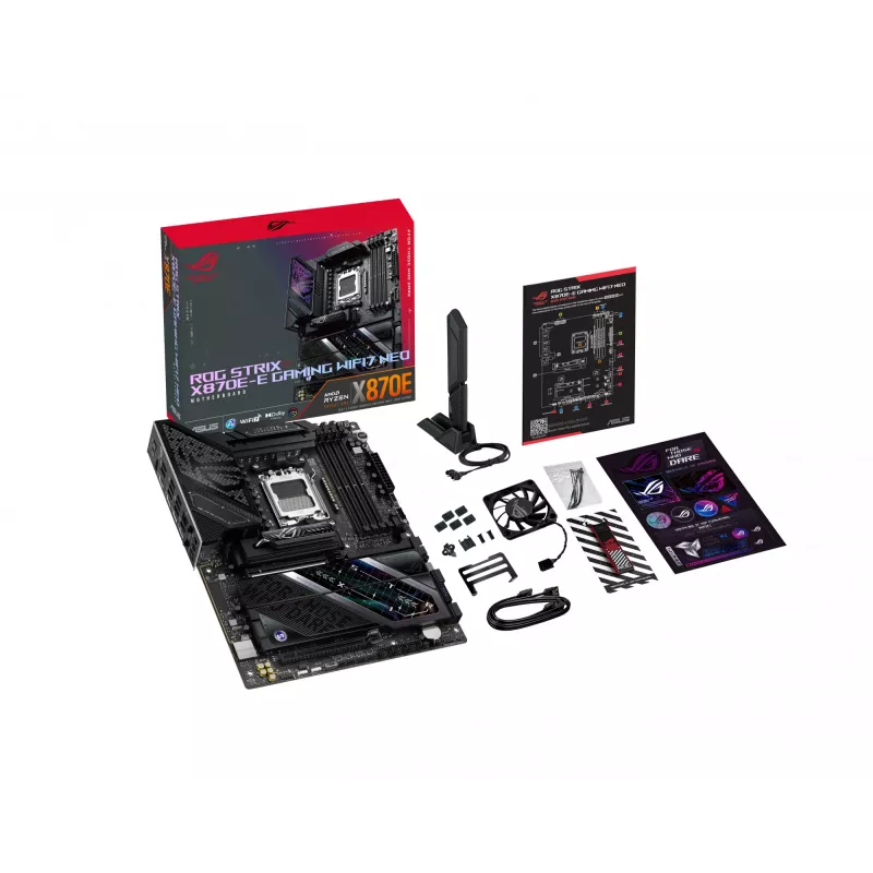 Základná doska ASUS ROG STRIX X870E-E GAMING WIFI7 NEO — AM5, X870E čipset, podpora PCIe, Wi‑Fi 7