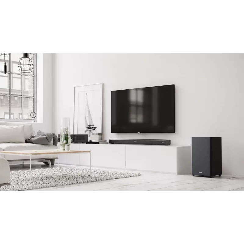 Sharp HT-SBW460 soundbar reproduktor metalický 3.1 kanály 440 W