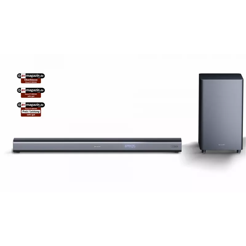 Sharp HT-SBW460 soundbar reproduktor metalický 3.1 kanály 440 W
