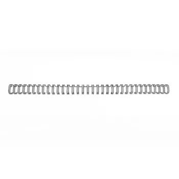 GBC WireBind viazacie chrbty 3:1 NO5 8 mm A4, čierna, 3 listy, kov, A4, 8 mm, 322 mm