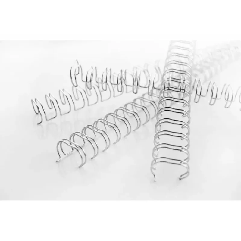 GBC WireBind viazacie chrbty 3:1 NO5 8 mm A4, čierna, 3 listy, kov, A4, 8 mm, 322 mm