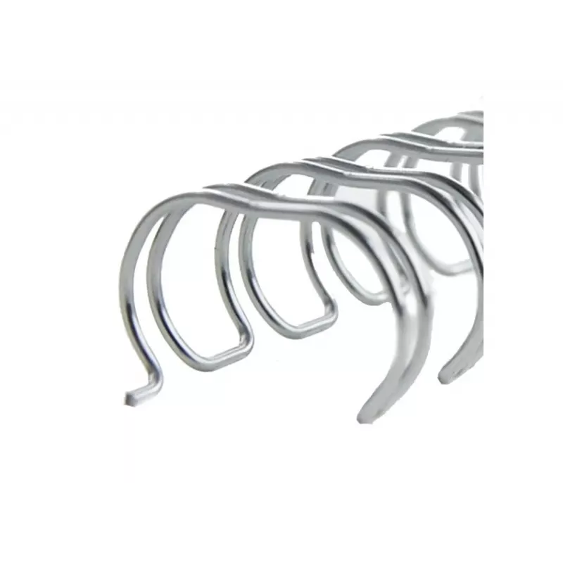 GBC WireBind viazacie chrbty 3:1 NO5 8 mm A4, čierna, 3 listy, kov, A4, 8 mm, 322 mm