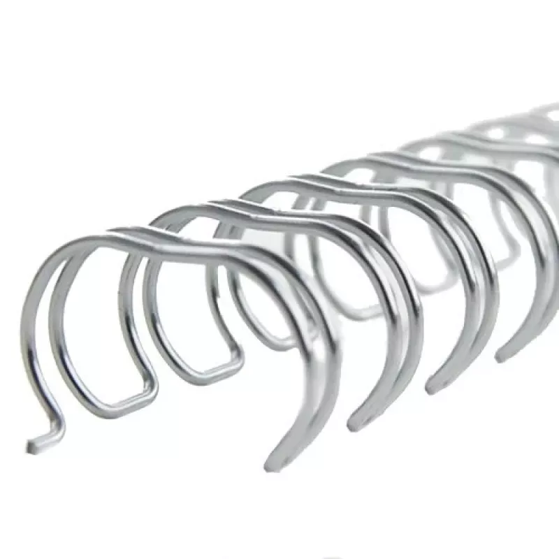 GBC WireBind viazacie chrbty 3:1 NO5 8 mm A4, čierna, 3 listy, kov, A4, 8 mm, 322 mm