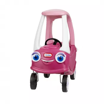 Little Tikes Cozy Coupe Princess, 1,5 roka, 4 kolesá, plast, modrá, ružová, biela
