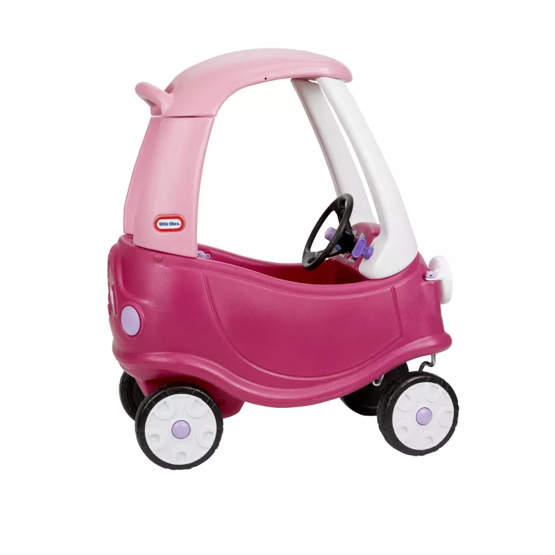 Little Tikes Cozy Coupe Princess, 1,5 roka, 4 kolesá, plast, modrá, ružová, biela