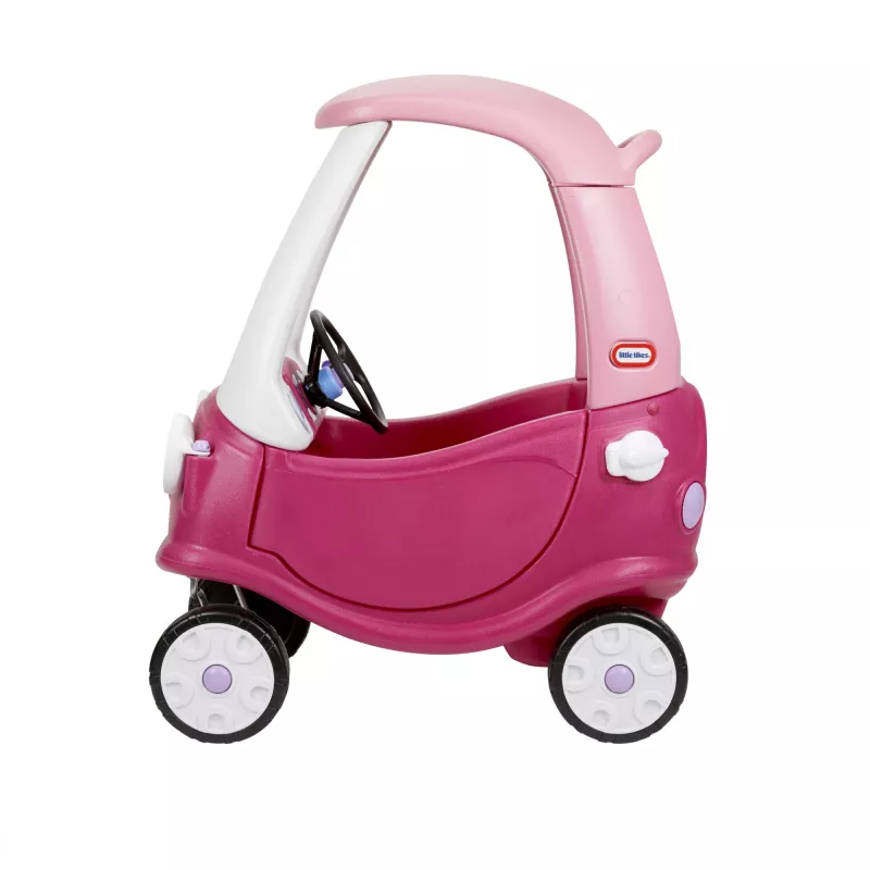 Little Tikes Cozy Coupe Princess, 1,5 roka, 4 kolesá, plast, modrá, ružová, biela