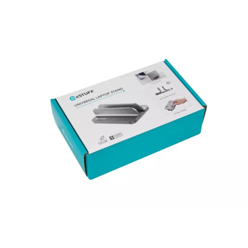 eSTUFF GLB229000 Stojan na notebook sivý