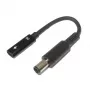 CoreParts MBXUSBC-CO0001 Kábel-zmena pohlavia USB C 7,4 x 5 mm čierny