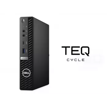 Teqcycle DELL OptiPlex 5080 Intel® Core™ i5 i5-10500T 16 GB DDR4-SDRAM 256 GB SSD Windows 11 Pro MFF Mini PC čierny