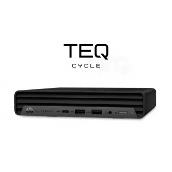 Teqcycle HP Elitedesk 800 G6 Intel® Core™ i5 i5-10400T 16 GB DDR4-SDRAM 256 GB SSD Windows 11 Pro MFF Mini PC čierny