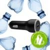 Auto nabíjačka USB-C 65W od dbramante re-charge – 12–24V zapaľovač, 1× USB-C, čierna