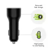 Auto nabíjačka USB-C 65W od dbramante re-charge – 12–24V zapaľovač, 1× USB-C, čierna