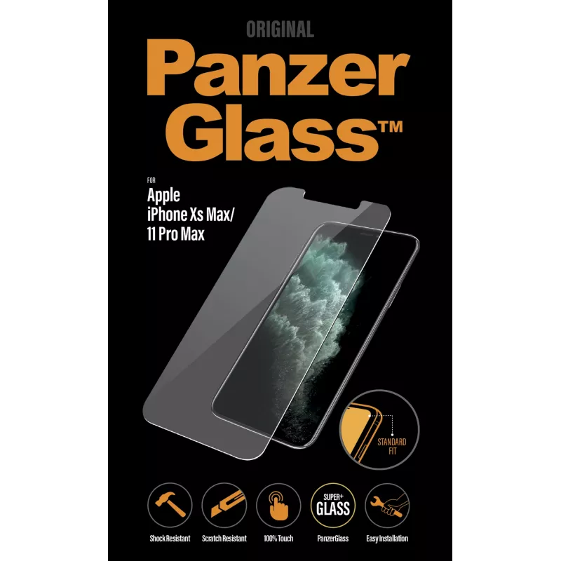 PanzerGlass® ochranná fólia na displej iPhone 11 Pro Max | Xs Max | Standard Fit