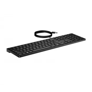 HP Wired Desktop 320K klávesnica Full-Size USB membránová čierna
