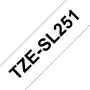 Brother TZESL251 popisovacia páska čierna na bielu