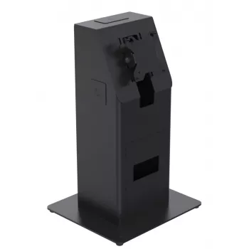 Kiosk set Ergonomic Solutions SpacePole Mini Kiosk na pult čierny kov