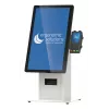 Kiosk set Ergonomic Solutions SpacePole Mini Kiosk na pult čierny kov