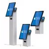 Kiosk set Ergonomic Solutions SpacePole Mini Kiosk na pult čierny kov
