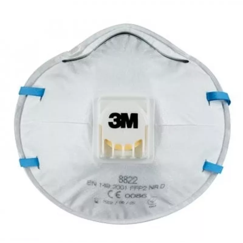 3M Cool Flow 8822 FFP2 NR D Jednorazové respirátory, 5 ks (8822PRO5)
