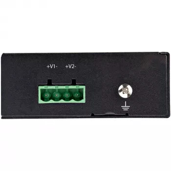 StarTech.com priemyselný Gigabit PoE injektor - vysokorýchlostný/vysokovýkonný 90W - 802.3bt PoE++ 52V-56VDC DIN lišta UPoE/Ultra Power Over Ethernet injektor adaptér -40C až +75C odolný