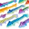 CrystaLynx Dragons, 9-palcová zberateľská pohyblivá dračia figúrka pre deti & dospelých, Blindbox, Fidget hračka pre domov, kanceláriu & dekoráciu stola (štýly sa môžu líšiť)