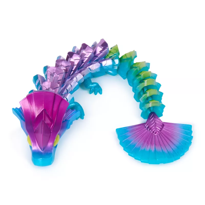 CrystaLynx Dragons, 9-palcová zberateľská pohyblivá dračia figúrka pre deti & dospelých, Blindbox, Fidget hračka pre domov, kanceláriu & dekoráciu stola (štýly sa môžu líšiť)