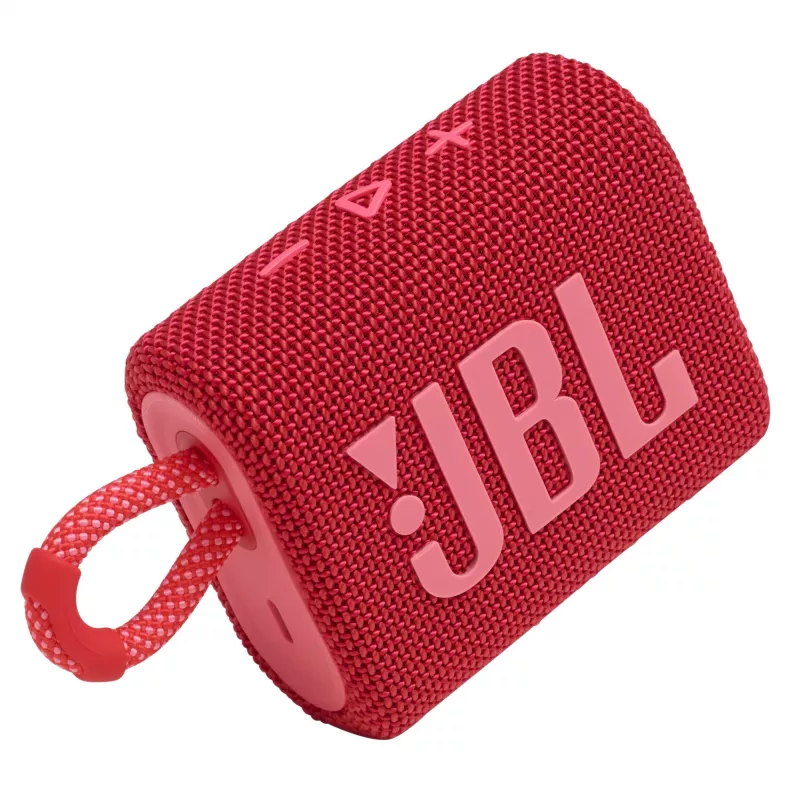 JBL GO 3 ČERVENÝ, 3,81 cm (1,5 palcov), 4,7 cm, 4,2 W, 110 - 20000 Hz, 85 dB, 4,2 W