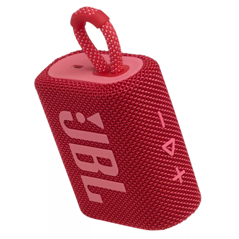 JBL GO 3 ČERVENÝ, 3,81 cm (1,5 palcov), 4,7 cm, 4,2 W, 110 - 20000 Hz, 85 dB, 4,2 W